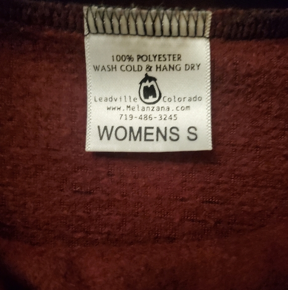 Melanzana Micro Grid Dress Small Port - Picture 2 of 4